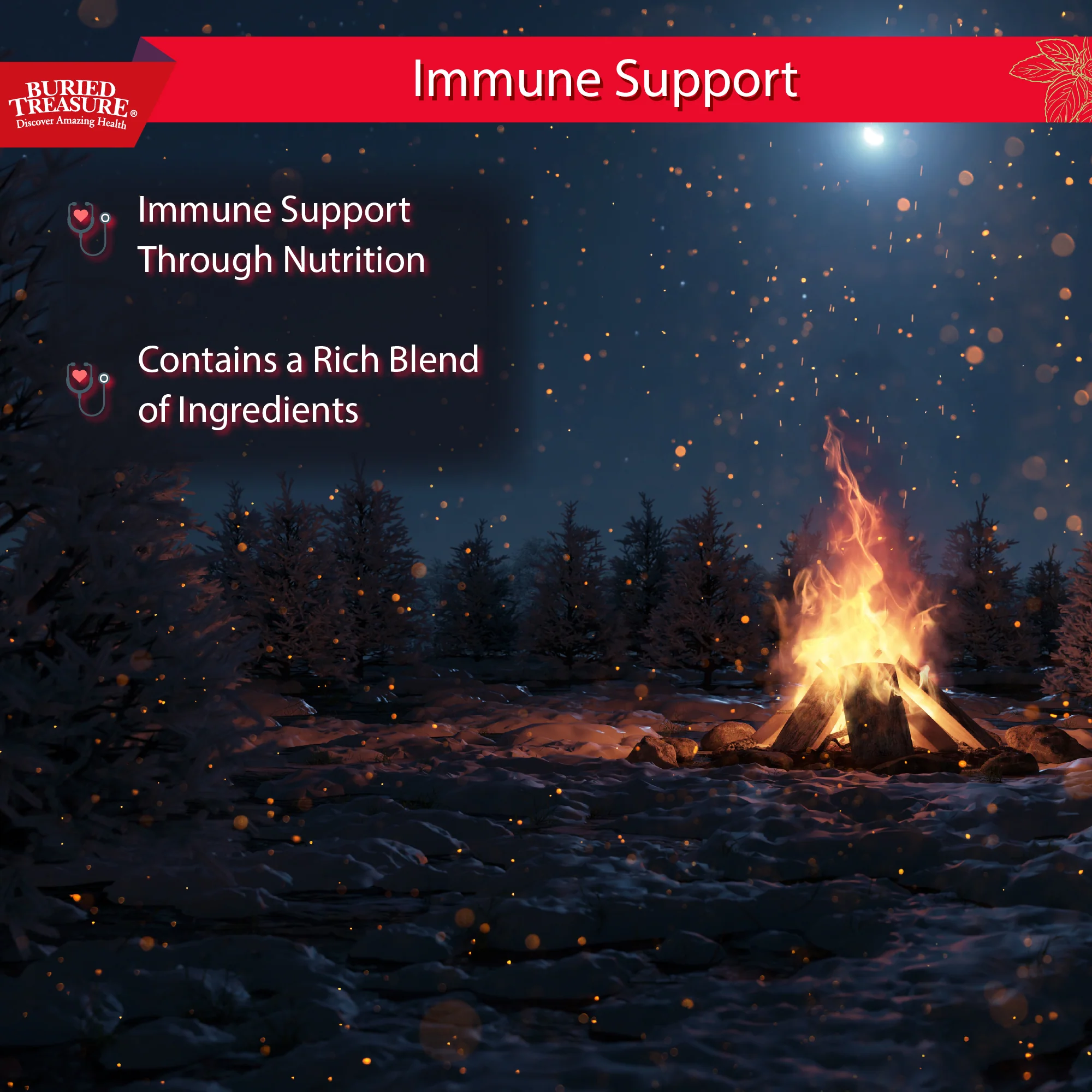 Buried Treasure Liquid Nutrients® ACF Extra Strength – Liquid Immune Support with Vitamin C, Zinc & Botanical Extracts - Image 3