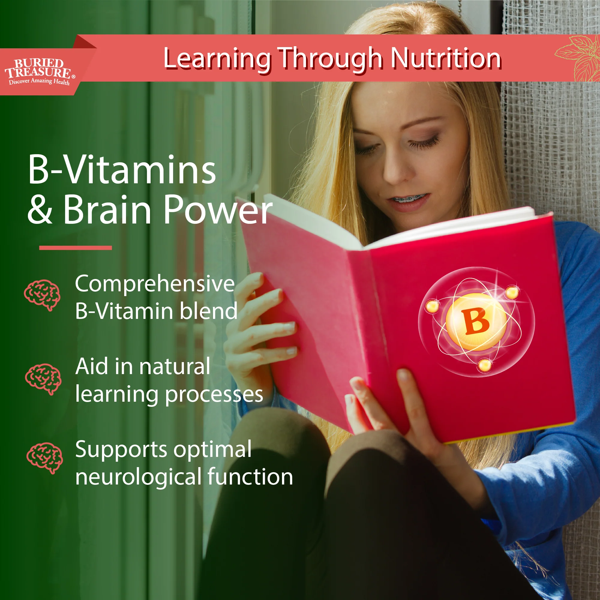 Added Attention – Liquid Supplement for Kids with DHA, B Vitamins & Phospholipids | Brain-Friendly Nutrients in a Natural Raspberry Flavor | 16 oz - Image 4