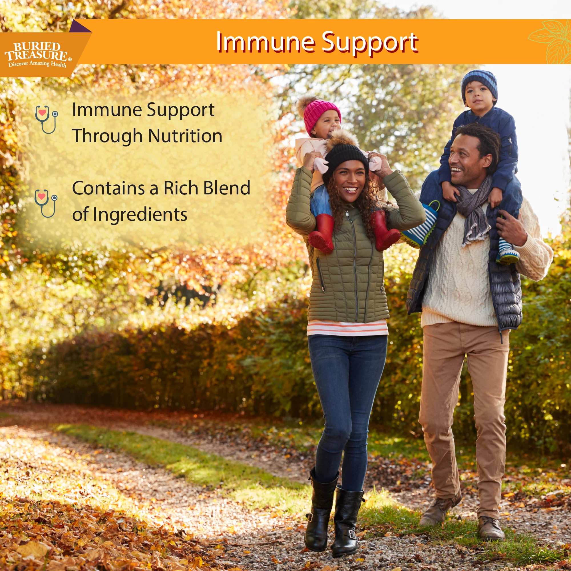 Buried Treasure Liquid Nutrients® Adult Daily Immune Wellness – Liquid Supplement with Vitamin C and Antioxidants - Image 3