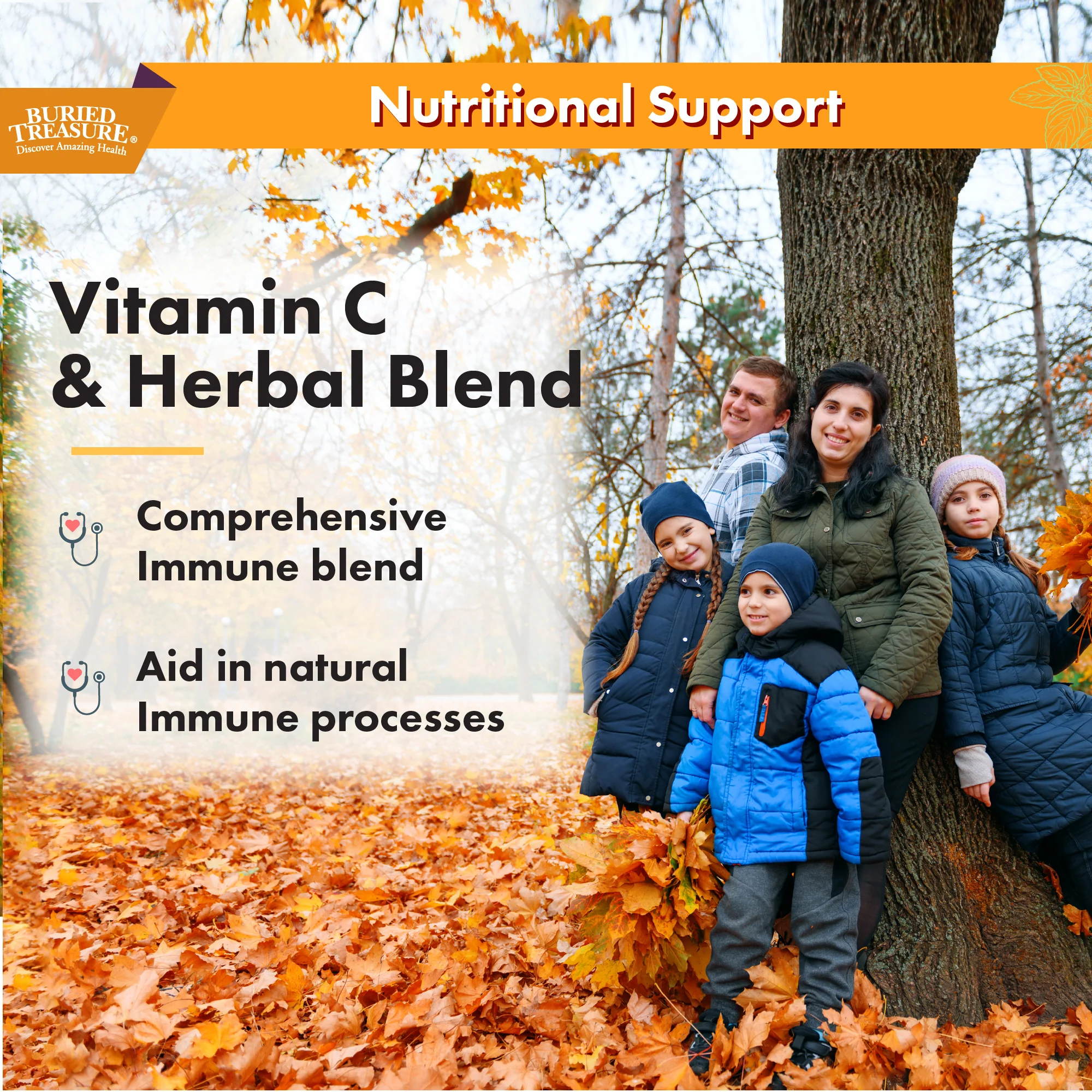 Buried Treasure Liquid Nutrients® Adult Daily Immune Wellness – Liquid Supplement with Vitamin C and Antioxidants - Image 5
