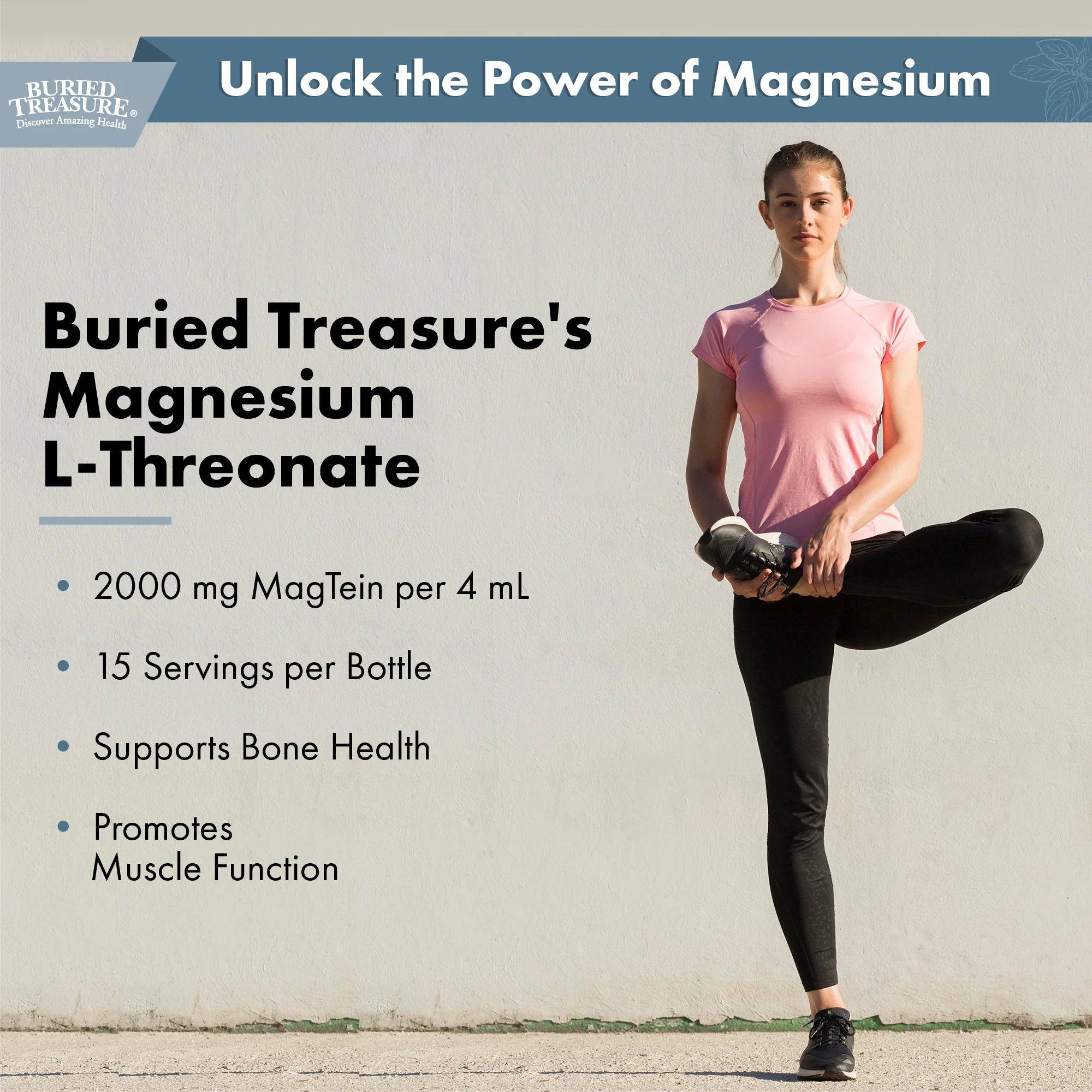 Buried Treasure Liquid Nutrients MagTein Magnesium Drops, 2 oz - Image 3