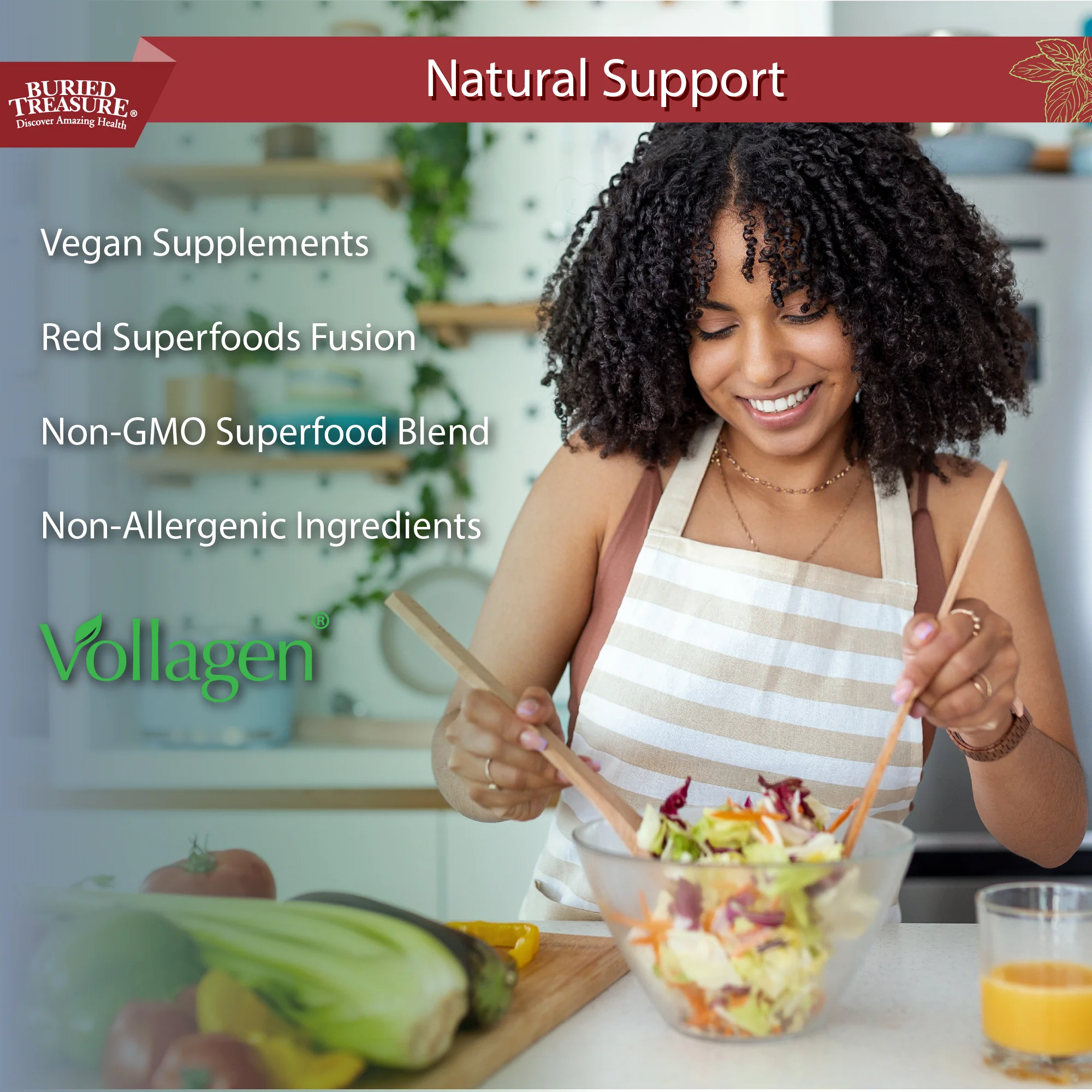 Buried Treasure Liquid Nutrients Red20 Fusion Superfoods Blend, 32 Servings - Image 6